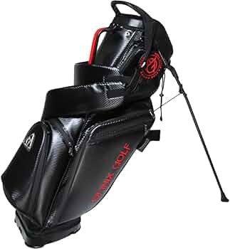 Amazon.co.jp: オムニクス ゴルフ スタンド式 キャディバッグ ゴルフ