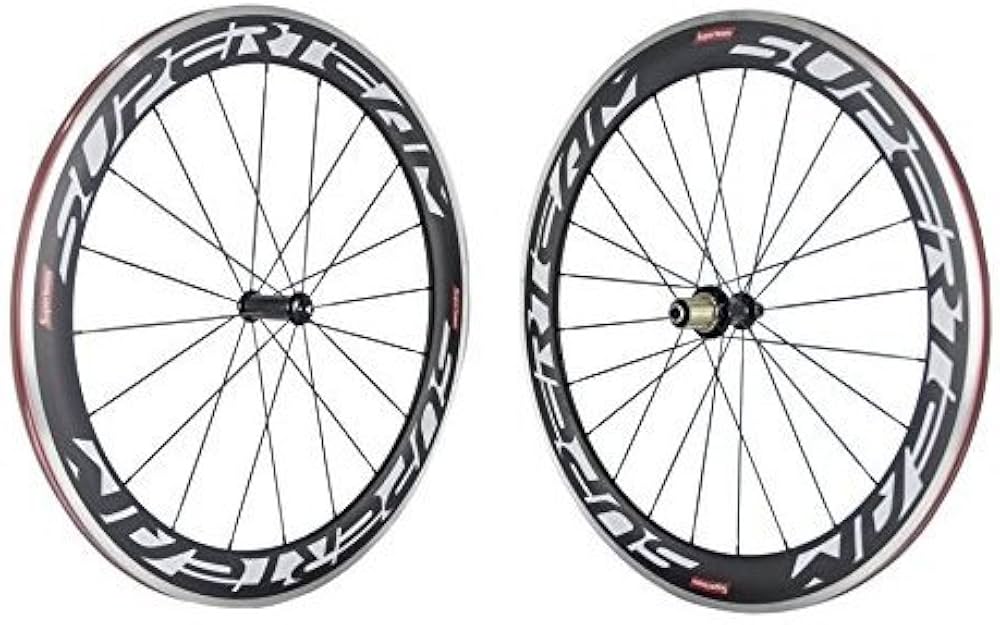 Amazon | スーパーチーム カーボン 自転車ホイール 50mm クリンチャー