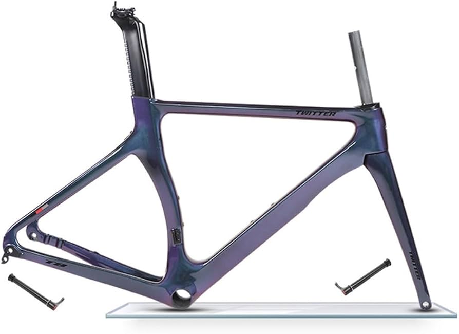 Amazon.co.jp: カーボン 700C ロードバイク フレームセット 48/50/52cm