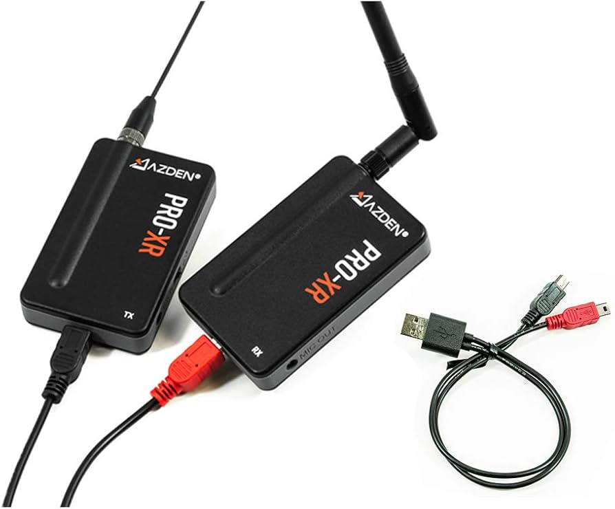 Amazon.co.jp: AZDEN アツデン PRO-XR 2.4GHzデジタルワイヤレス