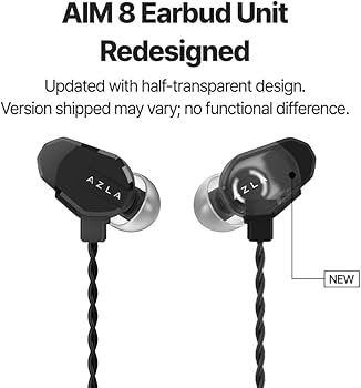 Amazon.com: AZLA AIM8 Wired Earphone with Microphone, Gaming