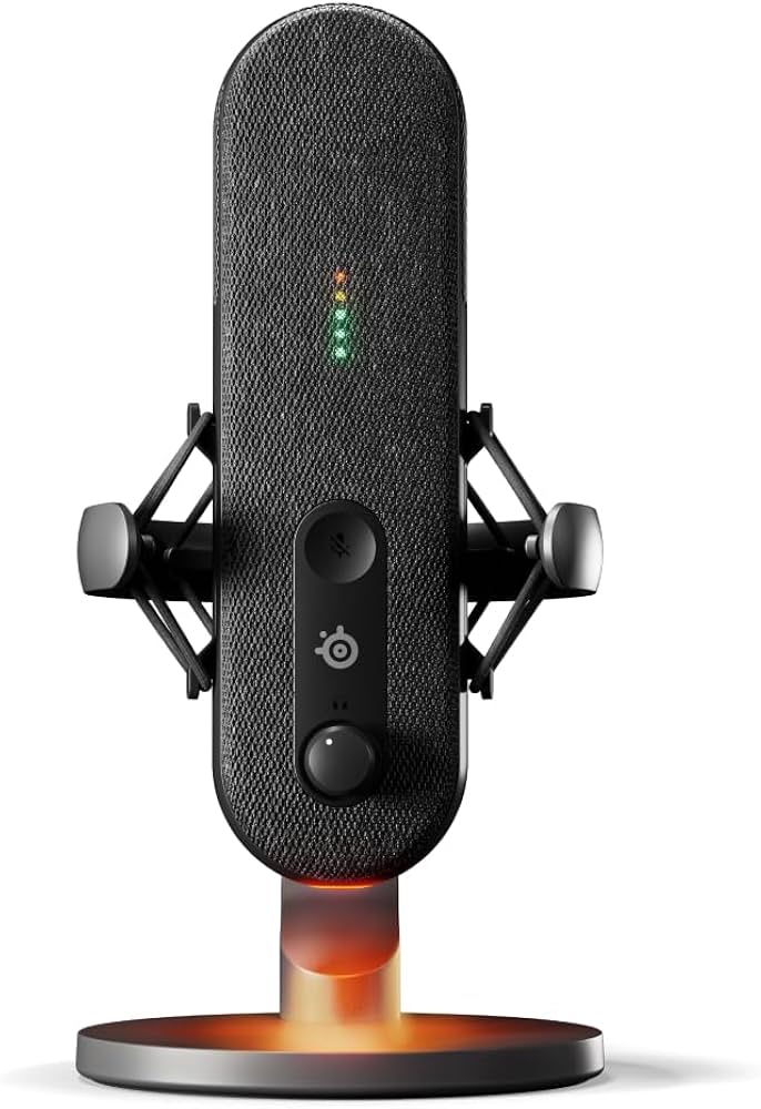 Amazon.com: SteelSeries Alias USB Mic for PC — 3x Bigger Capsule
