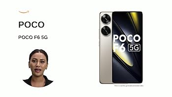 Poco F6 5G Titanium 8GB RAM 256GB ROM : Amazon.in: Electronics