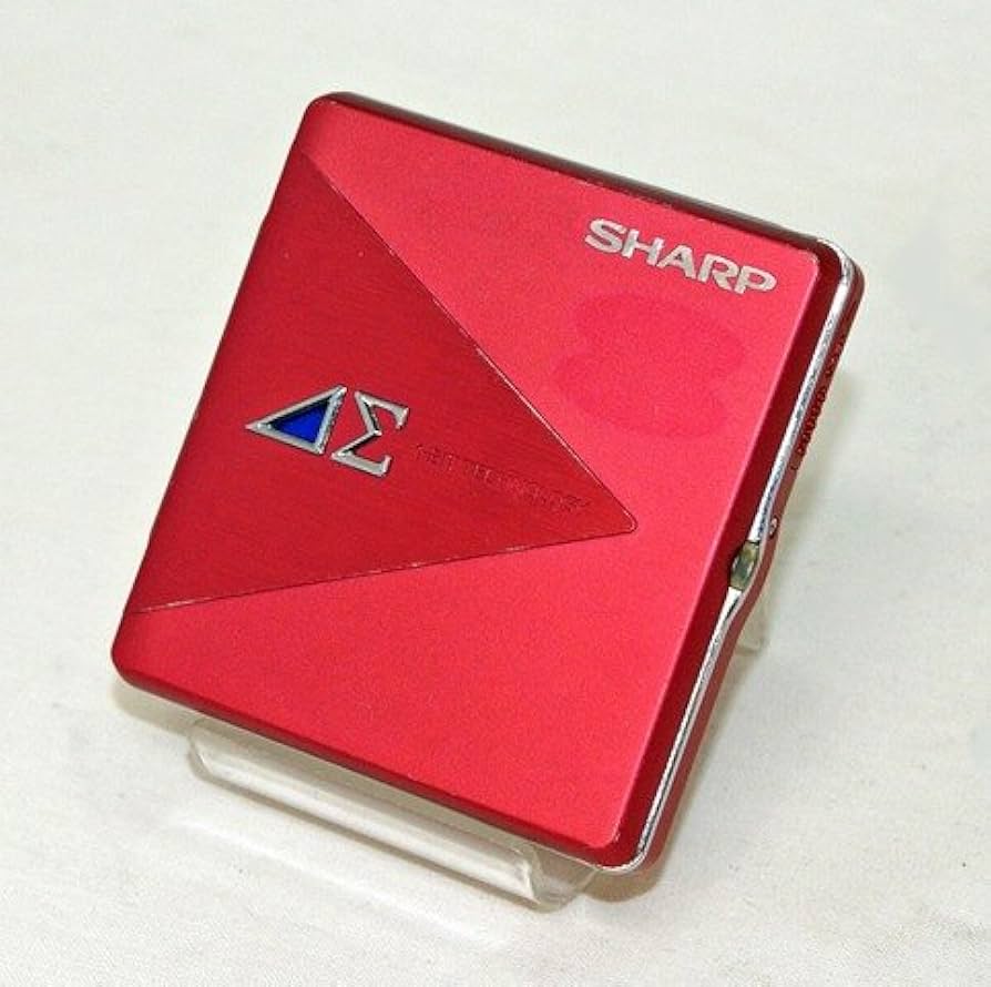 Amazon | SHARP シャープ MD-SS503-R レッド ポータブルミニディスク