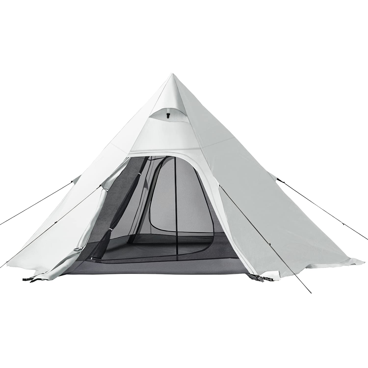 Amazon | モダンデコ ポールテント ワンポール 軽量 UVカット メッシュ