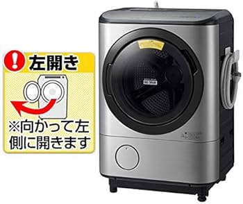 Amazon | 日立 【左開き】12．0kgドラム式洗濯乾燥機 ビッグドラム