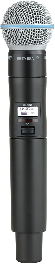Amazon.com: Shure ULXD2/B58 Handheld Transmitter with BETA 58A
