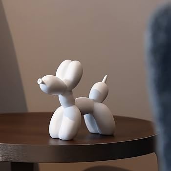 Amazon.co.jp: ミニ バルーンドッグ 彫刻 Jeff Koons,現代 装飾 品