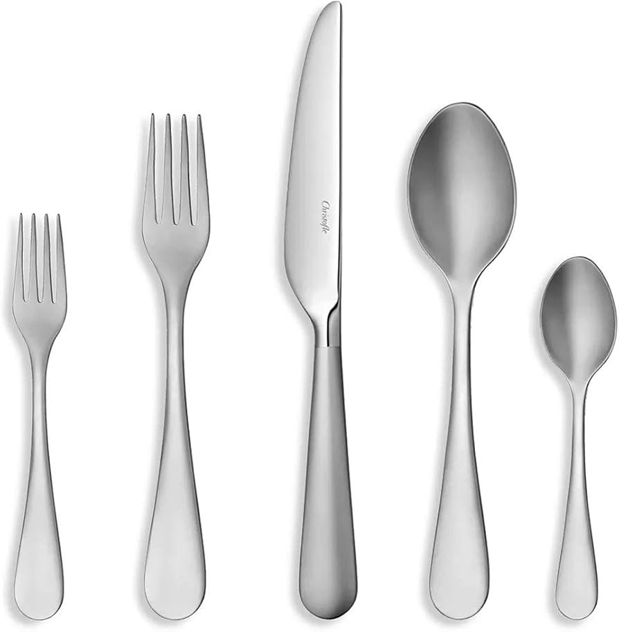 Amazon.com | Christofle Origine Stainless Steel 5-Piece Flatware