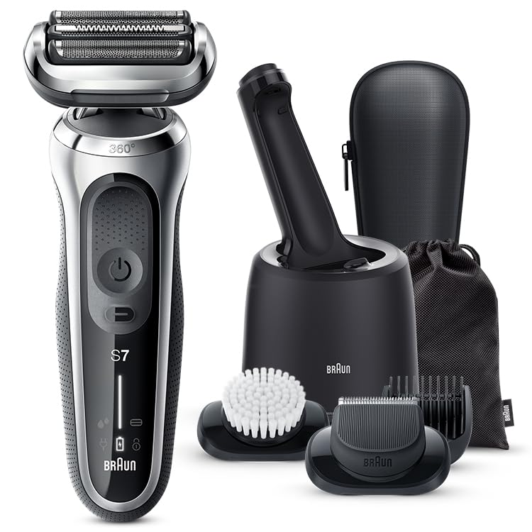 Amazon | 密着シリーズ7 充電式シェーバー 71-S7530cc-V シルバー