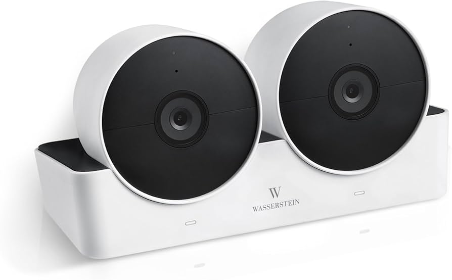 Amazon | Wasserstein 充電ステーション Google Nest Cam(バッテリー