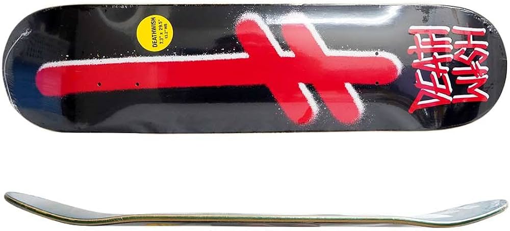 Amazon | スケボー デッキ DEATHWISH デスウィッシュ GANG LOGO BLACK