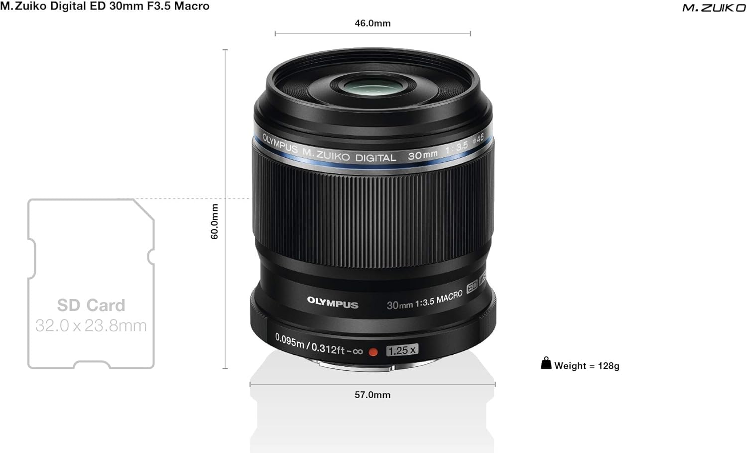 Amazon.com : Olympus M. Zuiko Digital ED 30mm F3.5 Macro Lens