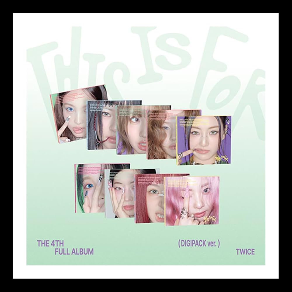 JIHYO) TWICE THIS IS FOR 4th Full Album Digipack Ver / CD+Photo