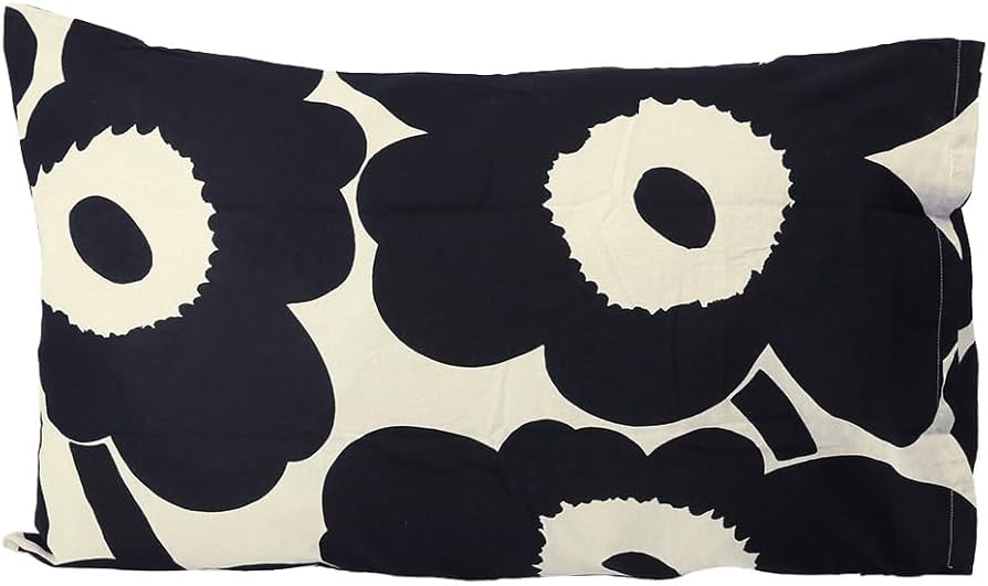 Amazon｜マリメッコ ピローケース 枕カバー 50 70cm Unikko ウニッコ