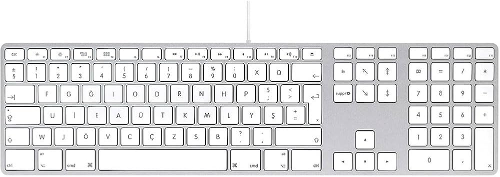 Amazon | A1243 純正 USB キーボード 世界各国Ver. テンキー 有線 接続