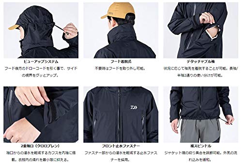 Amazon | ダイワ(DAIWA) レインスーツ DR-3021 バリアリーフL | ダイワ