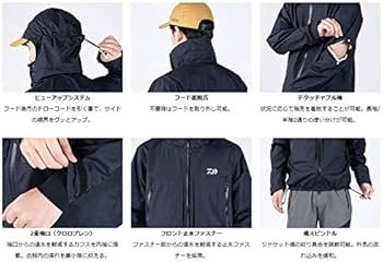 Amazon | ダイワ(DAIWA) レインスーツ DR-3021 バリアリーフL | ダイワ