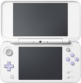 Amazon.com: New Nintendo 2DS LL White × Lavender JANSUAAA : Video