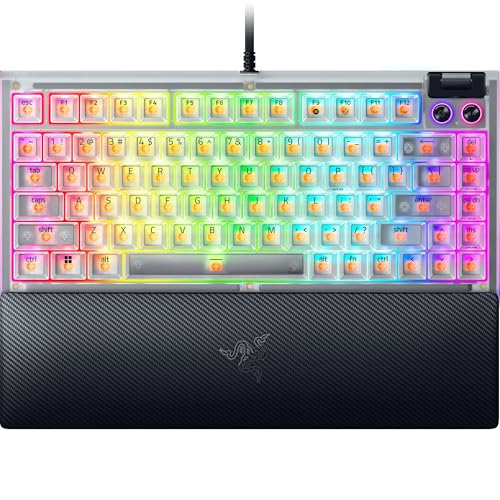 Amazon.co.jp: Razer レイザー BlackWidow V4 75% Phantom White