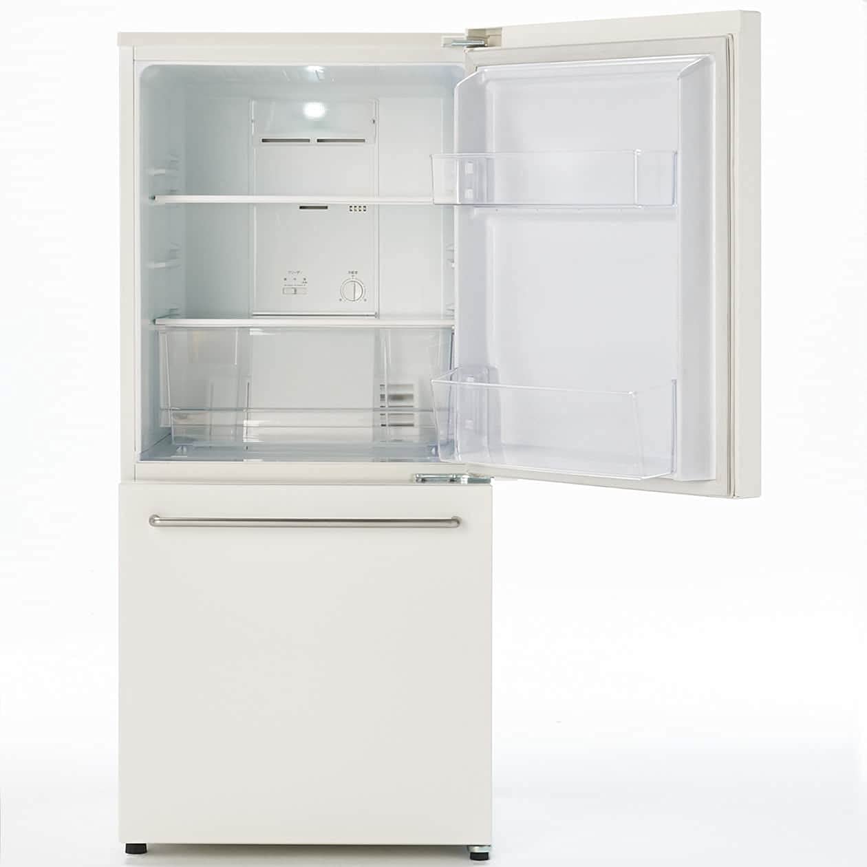 Amazon.co.jp: 無印良品 冷蔵庫 157L 白 幅52.5×奥行57.1×高さ116cm