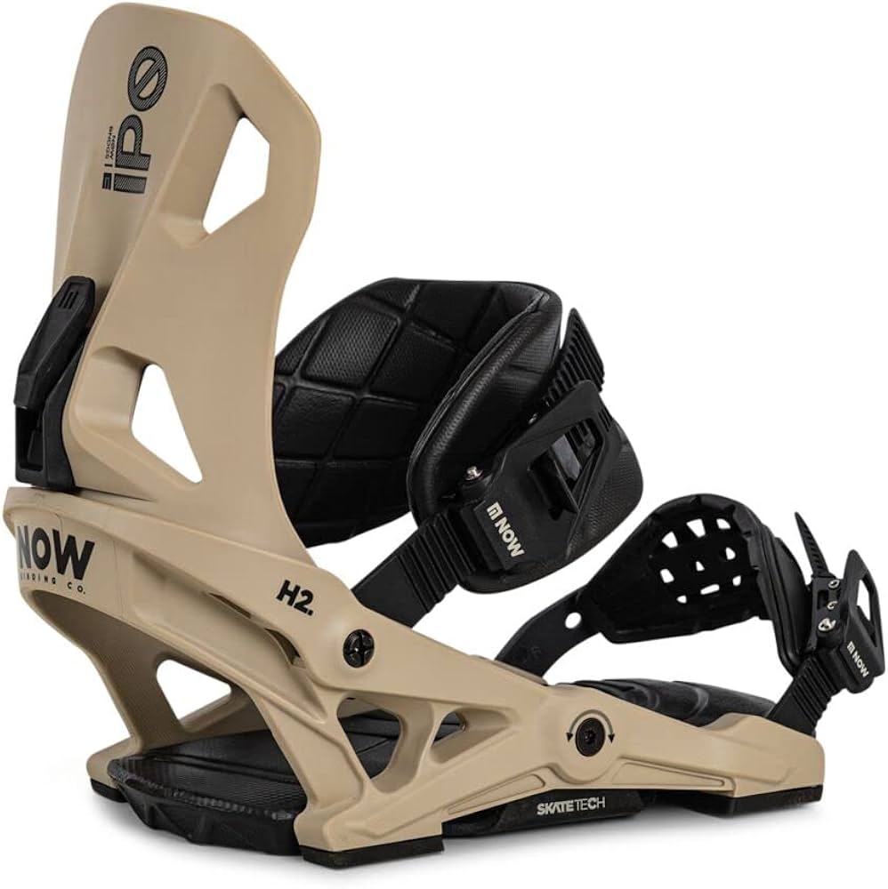 Amazon | Now Bindings IPO、スノーボードビンディング、サンド、S