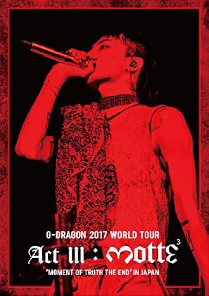 G-Dragon 2017 World Tour (Act 3. M.O.T.T.E) In Japan | Amazon.com.br