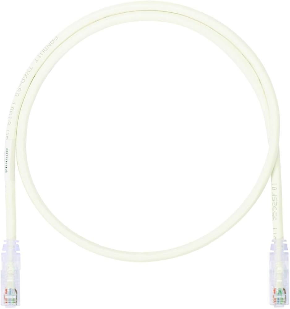 Amazon.co.jp: パンドウイット LANケーブル Cat6A 細径 プロ仕様 5m