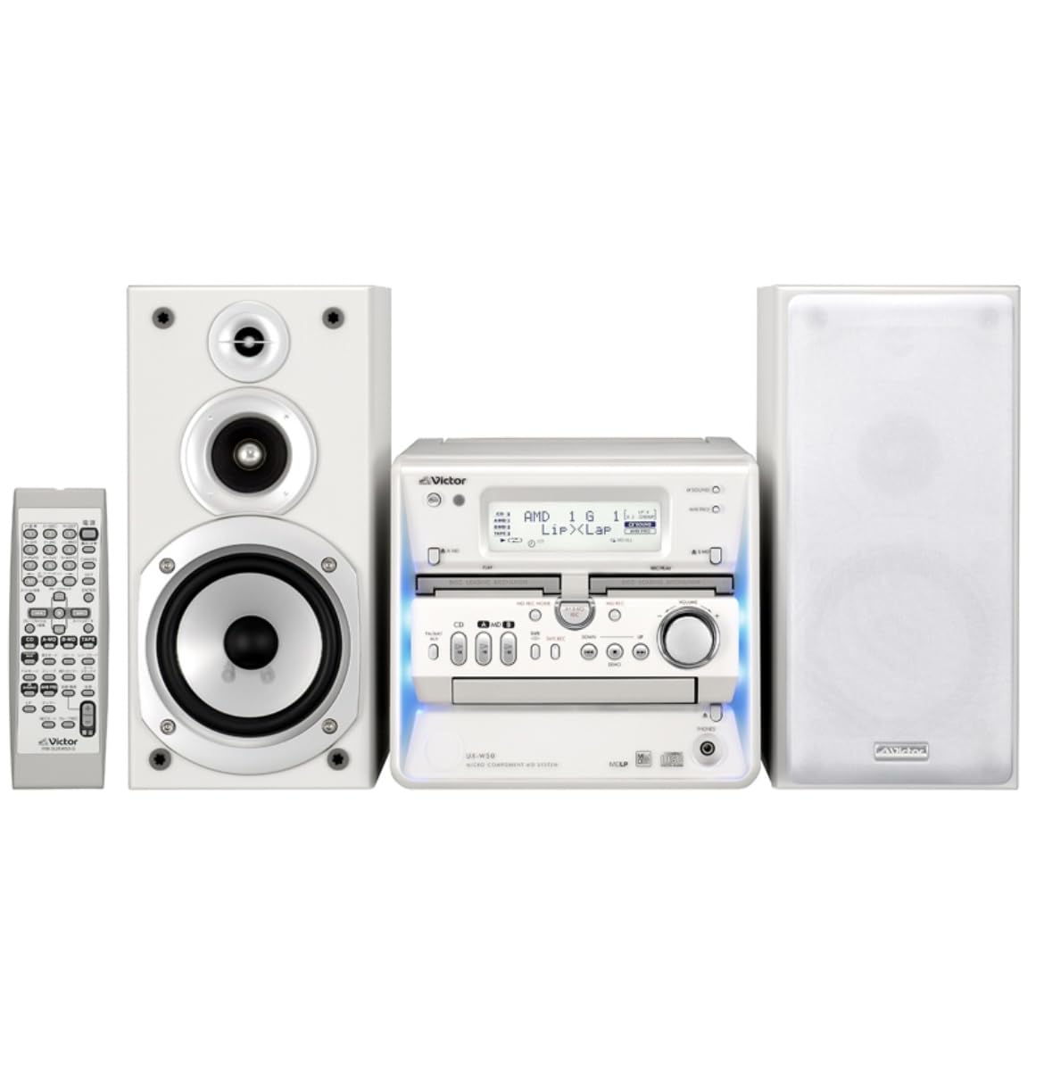 Amazon.co.jp: Victor ビクター JVC UX-W50-S シルバー マイクロ