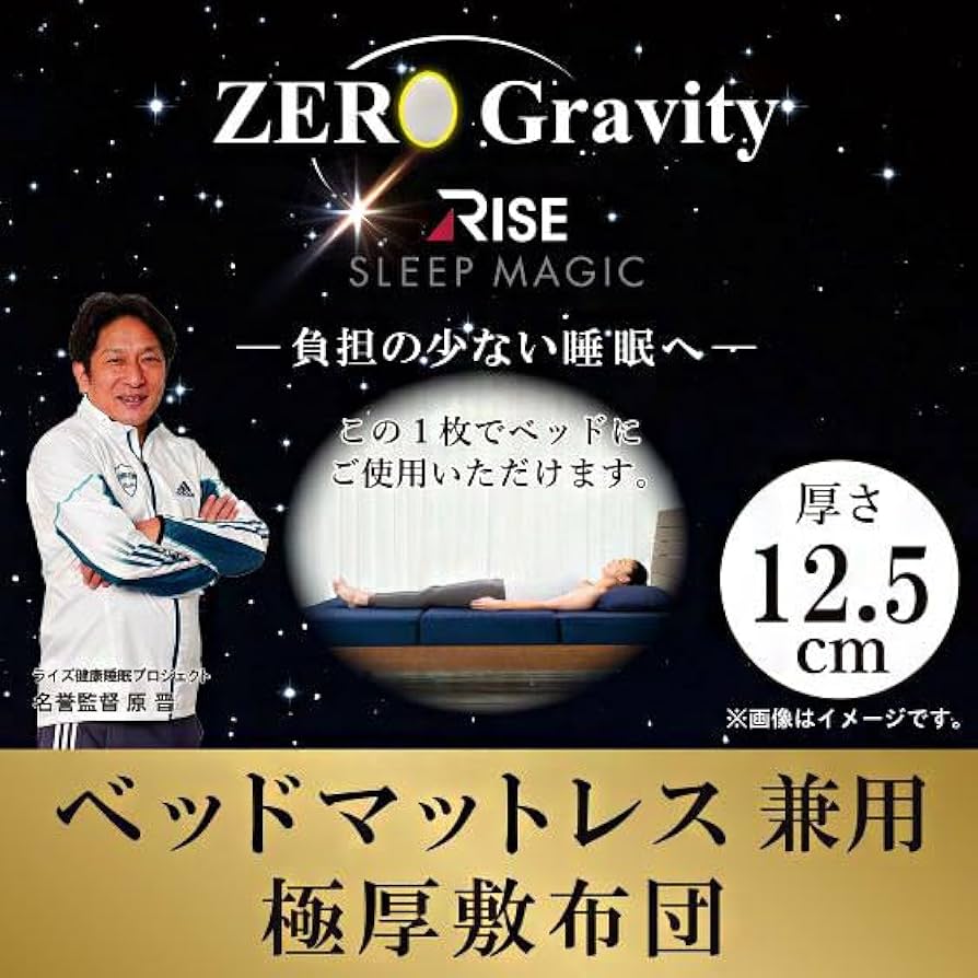 Amazon.co.jp: リコメン堂 ベッドマットレス兼用極厚敷布団 シングル