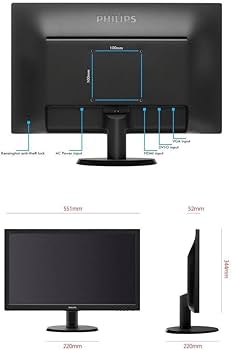 Amazon.co.jp: 【整備済み品】 PHILIPS 243V5Q/23.6インチワイド/HDMI