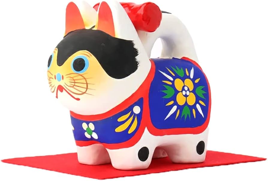 Amazon.co.jp: 犬 張子 3号 高さ 15cm 安産祈願 インテリア 張子 和風