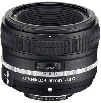 Amazon.com : Nikon AF-S FX NIKKOR 50mm f/1.8G Special Edition
