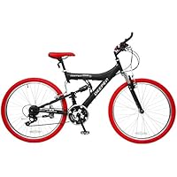 DEEPER(ディーパー) フルサスペンション マウンテンバイク 26インチ