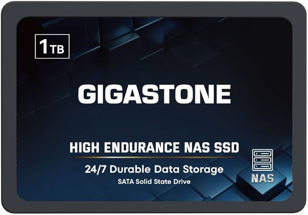 Amazon.co.jp: GIGASTONE Enterprise SSD, 1 TB, NAS SSD, TLC, 3D