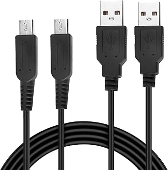 Amazon.co.jp: Conkoo【2本セット】 3DS 充電器 3DS 充電ケーブル USB