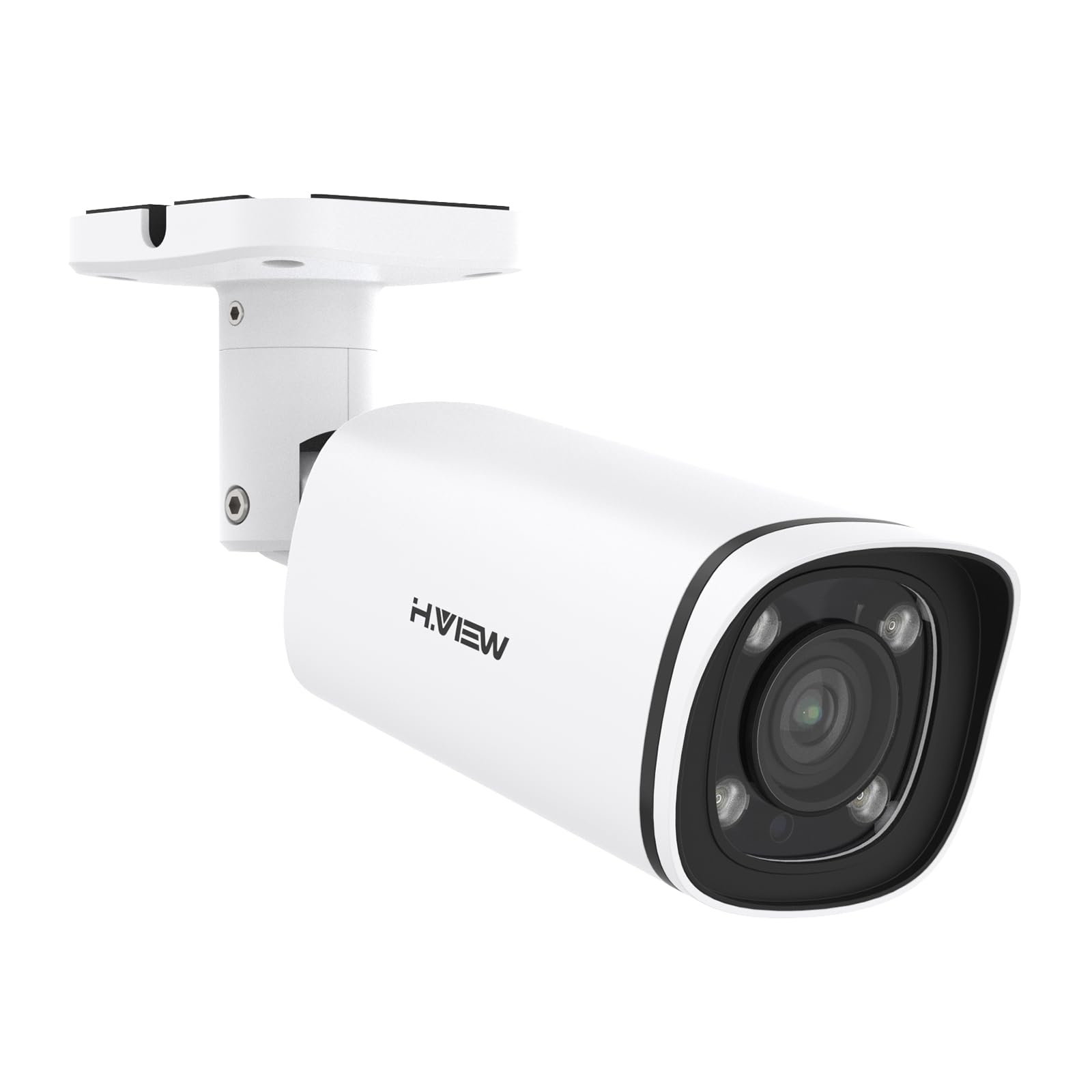 Amazon.co.jp: H.View 屋外 防犯カメラ 赤外線 防犯カメラ 800万画素