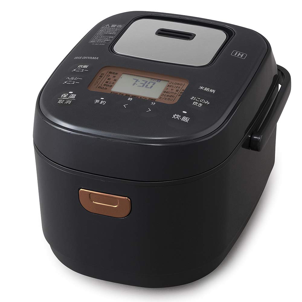 Amazon | アイリスオーヤマ IH炊飯器 3合 IH式 40銘柄炊き分け機能 極