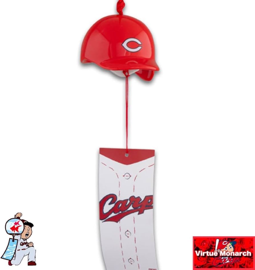 Amazon.co.jp: Carp風鈴2024 （ヘルメット）3個 広島東洋カープ