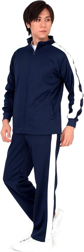 Amazon | ジャージ メンズ 上下 M/L/LL/3L/4L 大きいサイズ 上下セット