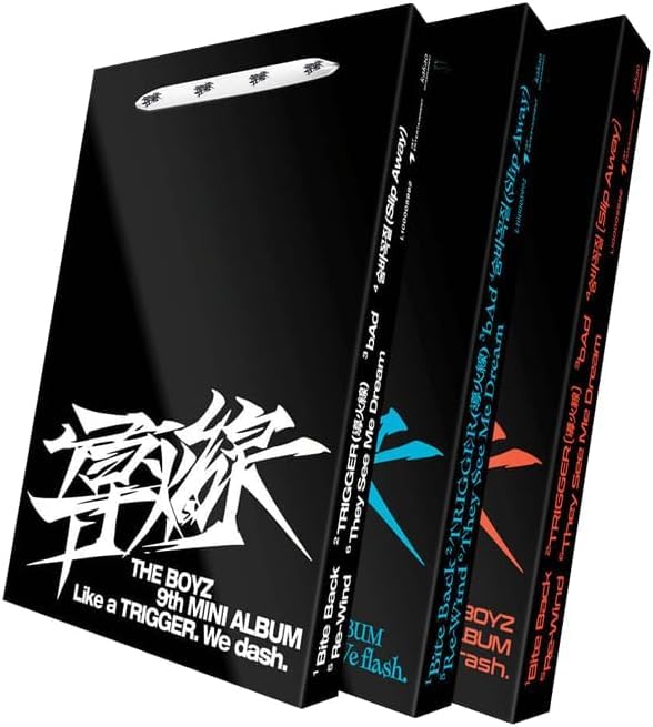 Amazon.com: THE BOYZ TRIGGER 導火線 9th Mini Album Standard 3 Ver
