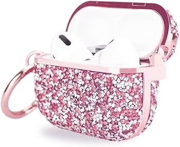 Amazon | Miitoomo ピンク AirPods Proケース キラキラ輝く