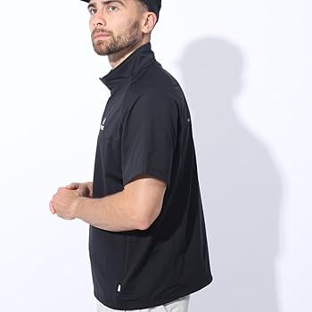 Amazon.co.jp: ピン（PING） ゴルフウェア 半袖 撥水ハーフジップ