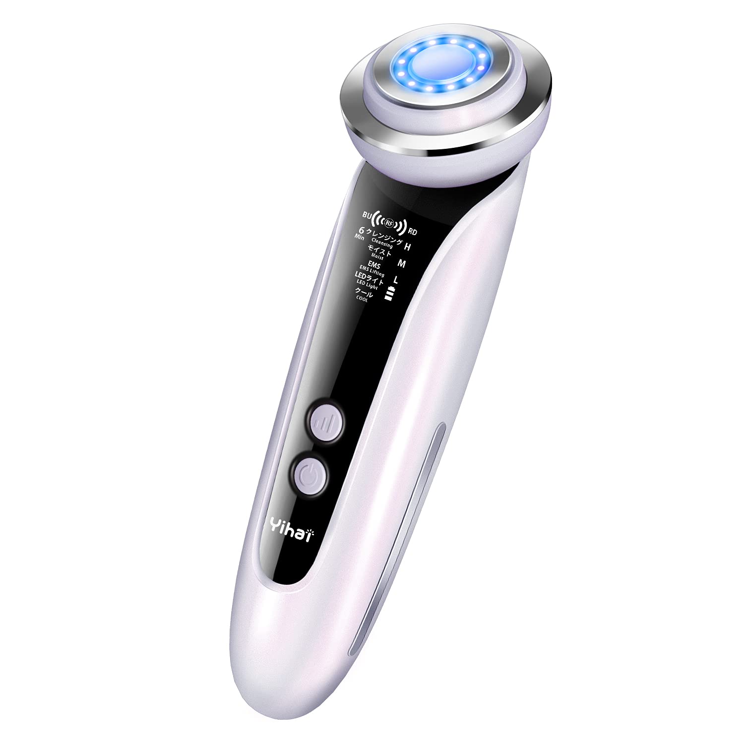 Amazon.co.jp: 超音波美顔器 【1台多役 温冷機能】 RF美顔器 ION+ ION