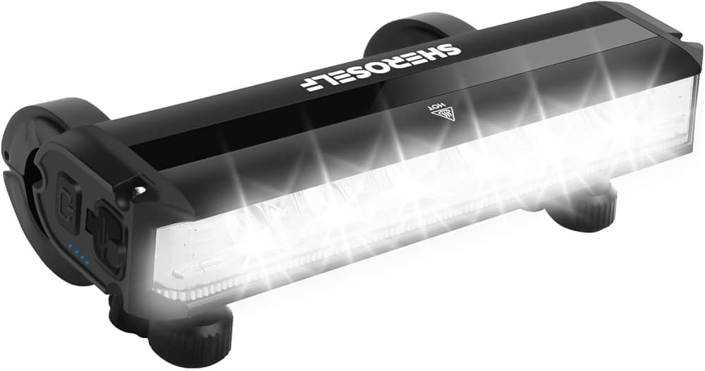 Amazon.com : SHEROSELF Super Bright 6 LED Bike Lights - 5 Lighting