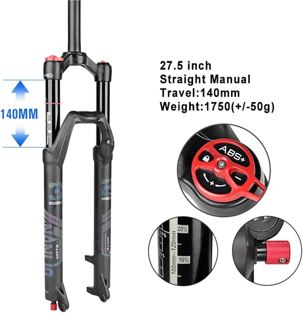Amazon | MTBリバウンド調整サスペンションストローク120/140mm