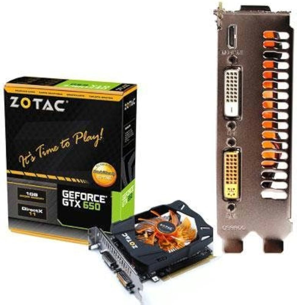 Amazon | Zotac NVIDIA GeForce GTX 650 1GB GDDR5 2DVI/Mini HDMI PCI