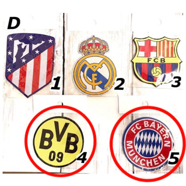 Amazon.co.jp: 5枚 レア ブンデスリーガリーガエスパニョーラ サッカー