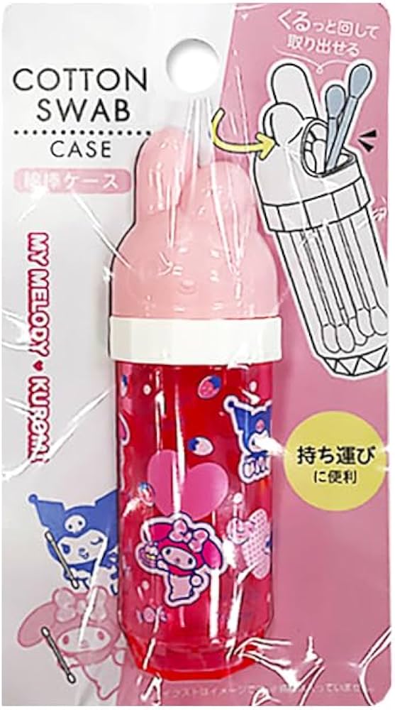 Amazon | can do My melody × kuromi 小綿棒ケース かわいい ピンク