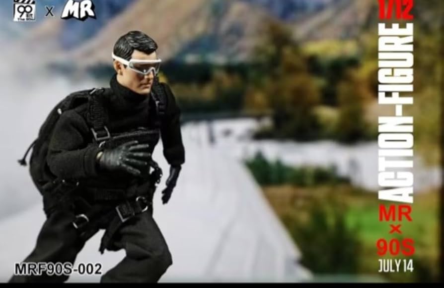 Amazon.co.jp: 1/12 トム・クルーズ アクションフィギュア